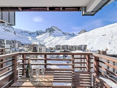 Location au ski Appartement 2 pièces 6 personnes (45) - Le Curling B - Tignes - Extérieur hiver