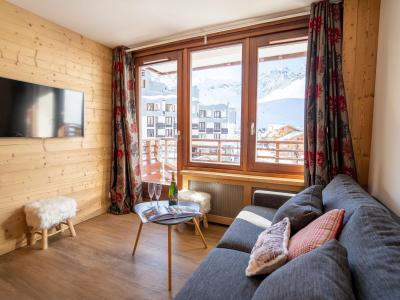 Rent in ski resort 2 room apartment 6 people (33) - Le Curling B - Tignes - Living room