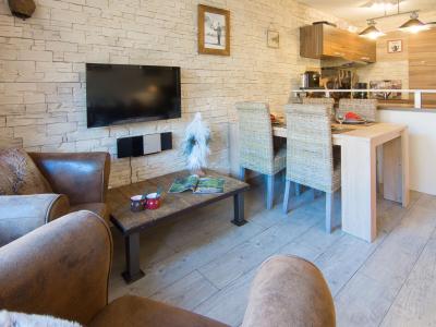 Rent in ski resort 2 room apartment 6 people (38) - Le Curling B - Tignes - Living room