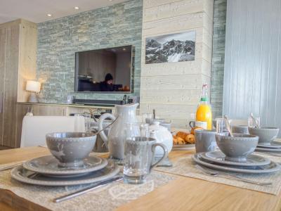 Rent in ski resort 3 room apartment 8 people (35) - Le Curling B - Tignes - Apartment