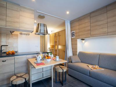 Ski verhuur Appartement 1 kamers 2 personen (39) - Le Curling B - Tignes - Woonkamer