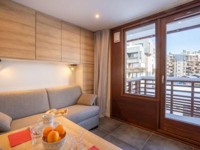 Ski verhuur Appartement 1 kamers 2 personen (39) - Le Curling B - Tignes - Woonkamer