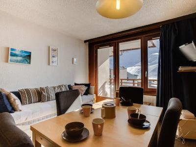 Ski verhuur Appartement 2 kamers 6 personen (11) - Le Curling B - Tignes - Woonkamer