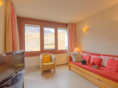 Ski verhuur Appartement 2 kamers 6 personen (37) - Le Curling B - Tignes - Woonkamer