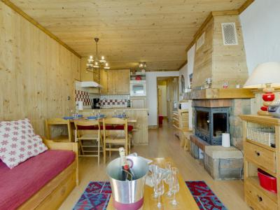 Ski verhuur Appartement 3 kamers 8 personen (5) - Le Grand Tichot A et B - Tignes - Woonkamer