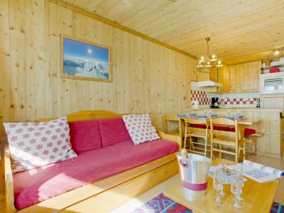 Ski verhuur Appartement 3 kamers 8 personen (5) - Le Grand Tichot A et B - Tignes - Woonkamer