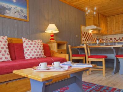 Ski verhuur Appartement 3 kamers 8 personen (5) - Le Grand Tichot A et B - Tignes - Woonkamer