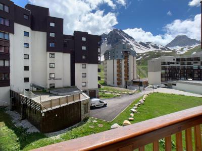 Skiverleih 2-Zimmer-Holzhütte für 6 Personen (3017) - Le Hameau du Borsat 3 - Tignes - Terrasse