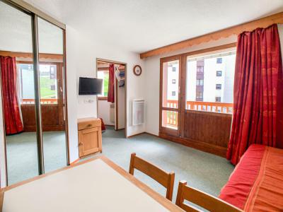 Skiverleih 2-Zimmer-Holzhütte für 6 Personen (3017) - Le Hameau du Borsat 3 - Tignes - Wohnzimmer