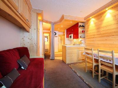 Skiverleih 1-Zimmer-Appartment für 4 Personen (5) - Le Pramecou - Tignes - Wohnzimmer