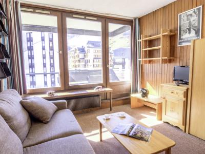 Skiverleih 1-Zimmer-Appartment für 4 Personen (9) - Le Prariond - Tignes - Wohnzimmer