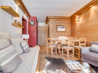 Skiverleih 3-Zimmer-Appartment für 6 Personen (10) - Le Prariond - Tignes - Wohnzimmer