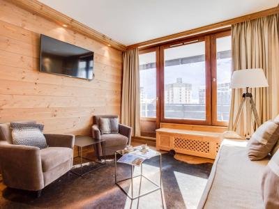 Skiverleih 3-Zimmer-Appartment für 6 Personen (10) - Le Prariond - Tignes - Wohnzimmer