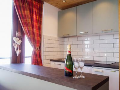 Wynajem na narty Apartament 2 pokojowy 6 osób (12) - Le Prariond - Tignes - Aneks kuchenny