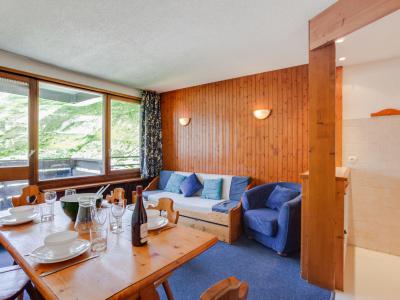 Ski verhuur Appartement 2 kamers 6 personen (5) - Le Schuss - Tignes - Woonkamer