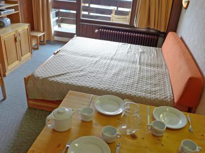 Skiverleih 1-Zimmer-Appartment für 4 Personen (3) - Le Slalom - Tignes - Wohnzimmer