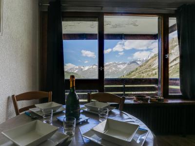 Skiverleih 1-Zimmer-Appartment für 4 Personen (7) - Le Slalom - Tignes - Wohnzimmer