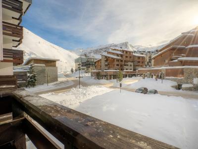 Skiverleih 1-Zimmer-Appartment für 4 Personen (3) - Le Slalom - Tignes - Draußen im Winter