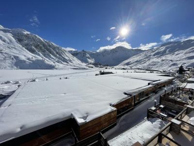 Skiverleih 2-Zimmer-Holzhütte für 4 Personen (B32) - LE SOLEIL - Tignes - Draußen im Winter