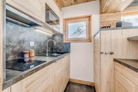 Rent in ski resort 2 room apartment sleeping corner 5 people (6P) - Les Chalets du Golf - Tignes - Kitchen