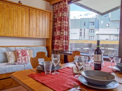 Skiverleih 1-Zimmer-Appartment für 2 Personen (3) - Les Genepis - Tignes - Wohnzimmer