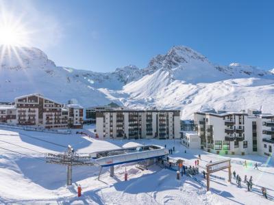 Location au ski Appartement 4 pièces 8 personnes (23) - Les Hauts du Val Claret - Tignes - Extérieur hiver