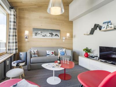 Ski verhuur Appartement 5 kamers 8 personen (21) - Les Hauts du Val Claret - Tignes - Woonkamer