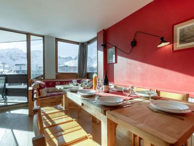Skiverleih 4-Zimmer-Appartment für 10 Personen (1) - Les Roches Rouges - Tignes - Appartement