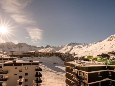 Аренда на лыжном курорте Апартаменты 4 комнат 10 чел. (1) - Les Roches Rouges - Tignes - зимой под открытым небом