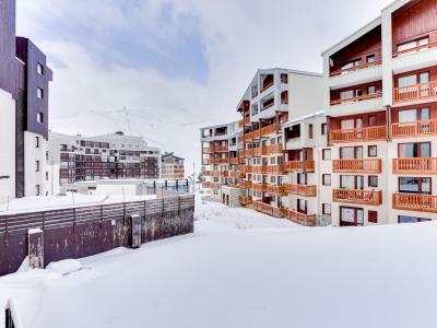 Location au ski Studio 2 personnes (35) - Les Tommeuses - Tignes - Extérieur hiver