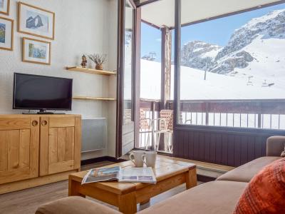 Ski verhuur Appartement 1 kamers 5 personen (27) - Les Tommeuses - Tignes - Woonkamer