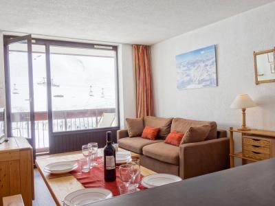 Ski verhuur Appartement 1 kamers 5 personen (27) - Les Tommeuses - Tignes - Woonkamer