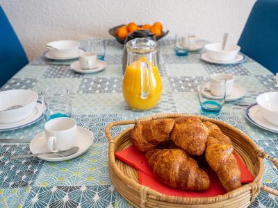 Ski verhuur Appartement 2 kamers 6 personen (29) - Les Tommeuses - Tignes - Woonkamer