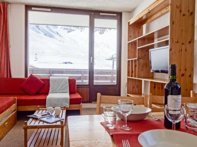 Ski verhuur Appartement 3 kamers 7 personen (24) - Les Tommeuses - Tignes - Woonkamer