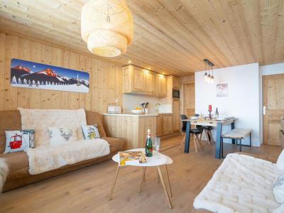 Skiverleih 3-Zimmer-Appartment für 5 Personen (4) - Neige d'Or - Tignes - Wohnzimmer