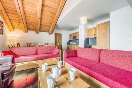 Rent in ski resort 3 room apartment sleeping corner 8 people (9) - Résidence Almes 1 - Tignes - Living room