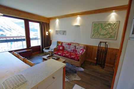 Rent in ski resort 3 room apartment 7 people (121CL) - Résidence Bec Rouge - Tignes - Living room