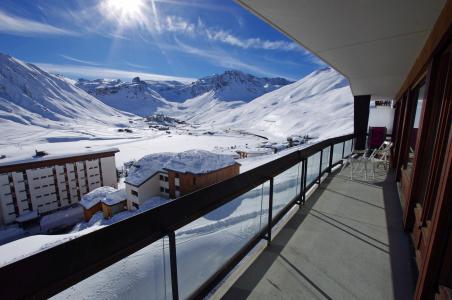 Rent in ski resort 4 room apartment 10 people (153CL) - Résidence Bec Rouge - Tignes - Balcony