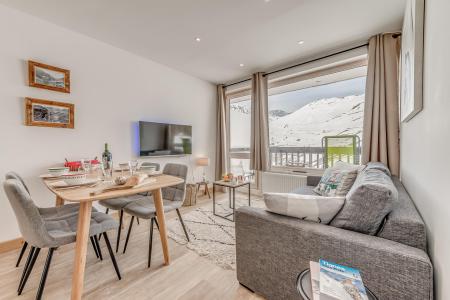 Ski verhuur Appartement 2 kamers bergnis 5 personen (42-43P) - Résidence Bec Rouge - Tignes - Appartementen