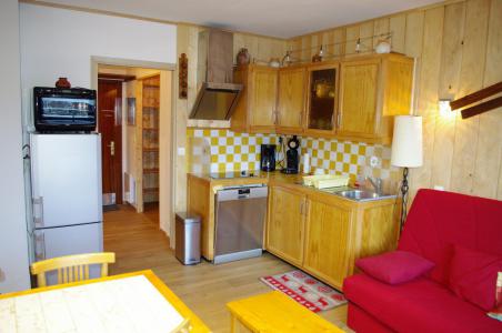 Ski verhuur Studio bergnis 4 personen (704CL) - Résidence Bec Rouge - Tignes - Woonkamer