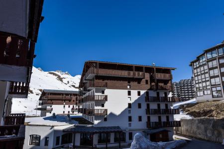 Rent in ski resort Studio sleeping corner 4 people (24) - Résidence Chalet Club IV Blanchot - Tignes - Winter outside