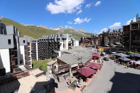 Rent in ski resort Studio mezzanine 4 people (100) - Résidence Curling B Tour - Tignes - Balcony