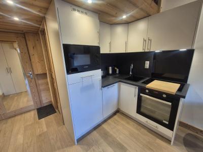 Rent in ski resort Studio mezzanine 4 people (100) - Résidence Curling B Tour - Tignes - Kitchen