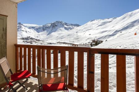 Ski verhuur Studio cabine 4 personen (007) - Résidence Divaria - Tignes - Balkon