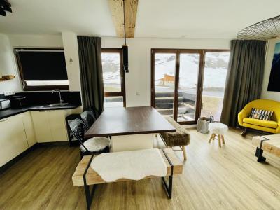 Wynajem na narty Apartament 3 pokojowy 5 osób - Résidence du Cafetan - Tignes - Pokój gościnny