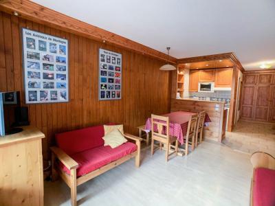Ski verhuur Appartement 3 kabine kamers 9 personen (A2-5) - Résidence Grand Tichot A - Tignes - Woonkamer