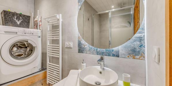 Alquiler al esquí Apartamento 2 piezas para 4 personas (5P) - Résidence Hameau de Tovière - Tignes - Cuarto de ducha