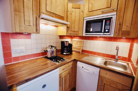 Wynajem na narty Apartament 2 pokojowy 4 osób (1215) - Résidence Hameau du Borsat - Tignes - Aneks kuchenny