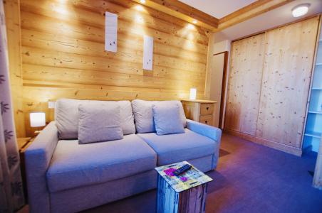 Ski verhuur Appartement 2 kamers 4 personen (1215) - Résidence Hameau du Borsat - Tignes - Woonkamer