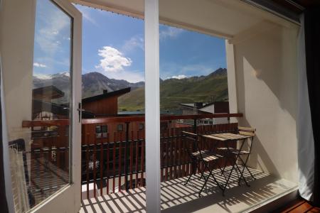 Ski verhuur Studio cabine 4 personen (2C) - Résidence Hauts Lieux - Tignes - Terras